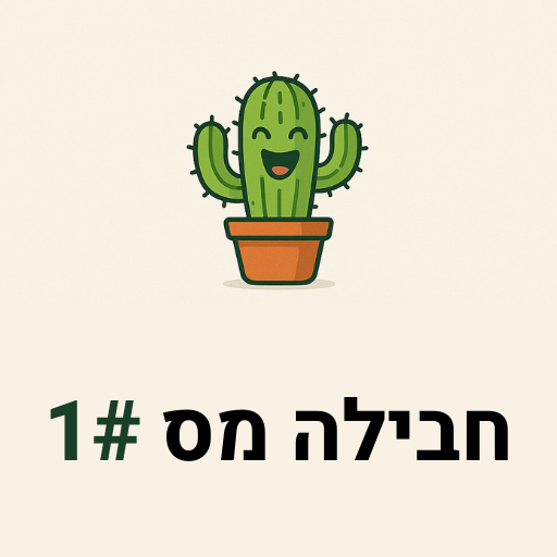 חבילה מספר #1